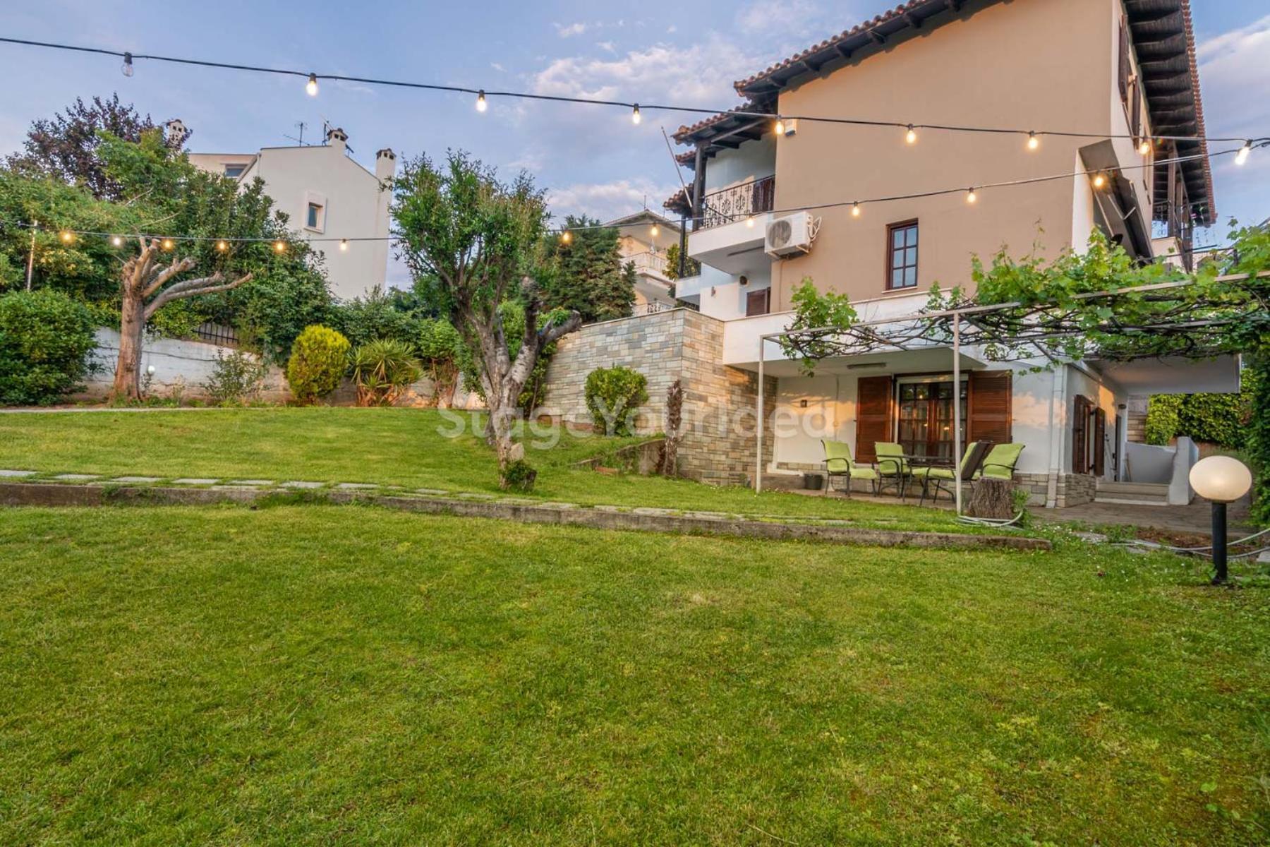 Traditional Villa Appartment With Garden, Also For Gatherings ,15 Minutes From Thessaloniki Airport Luaran gambar