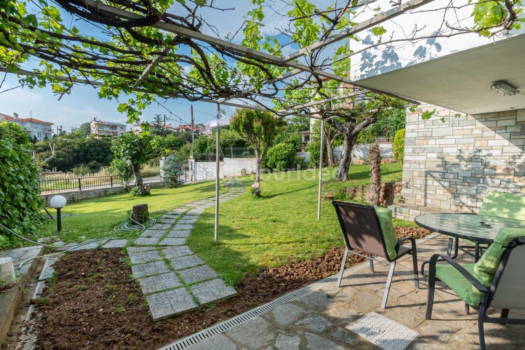 Traditional Villa Appartment With Garden, Also For Gatherings ,15 Minutes From Thessaloniki Airport Luaran gambar