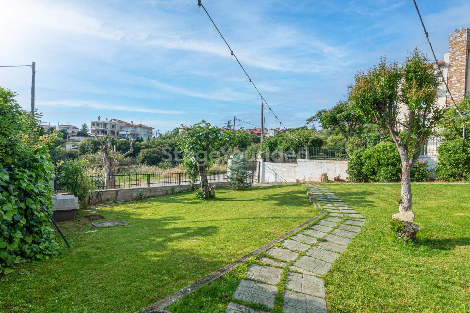 Traditional Villa Appartment With Garden, Also For Gatherings ,15 Minutes From Thessaloniki Airport Luaran gambar